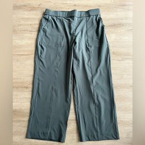 Lou & Grey Green Pull On Wide Leg lightweight Pants Plus Size XXL Loungewear
